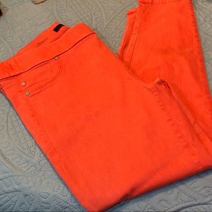 Liverpool Coral Jean Leggings Women’s size 16